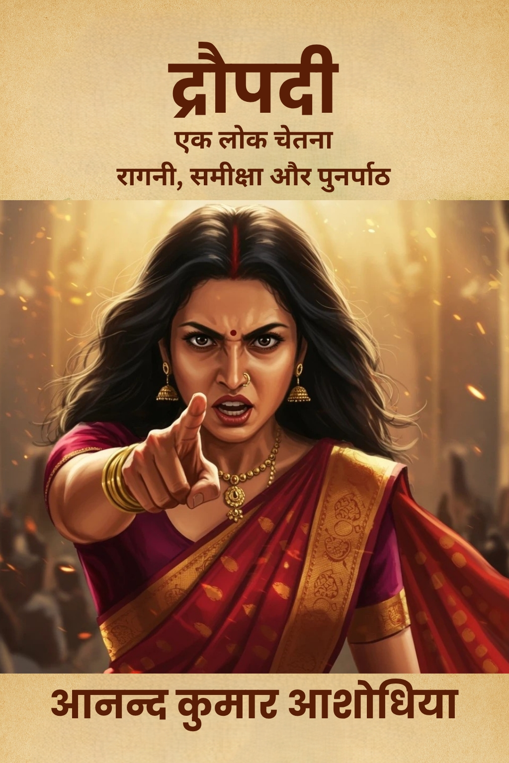 द्रौपदी: एक लोक चेतना — रागनी, समीक्षा और पुनर्पाठ द्रौपदी: एक लोक चेतना — पुस्तक आवरण